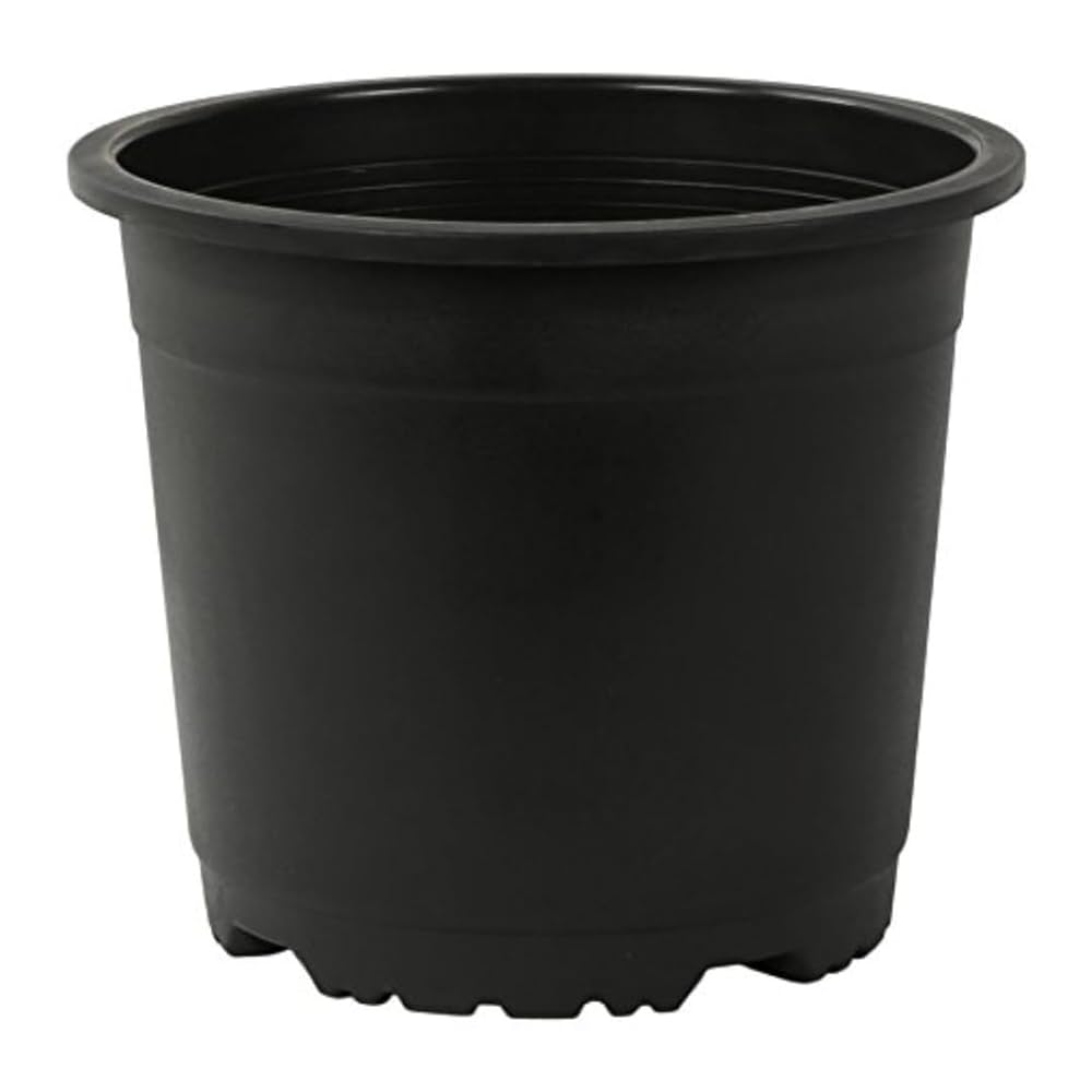 4 inch black Nursery pot