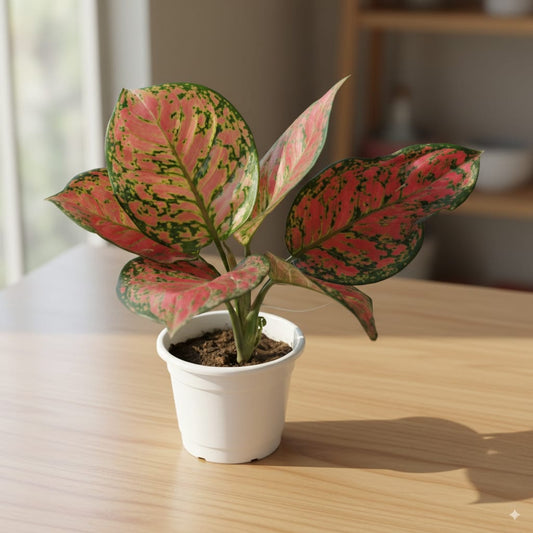 Aglaonema Pink Valentine In 5 Inch Nursery Pot